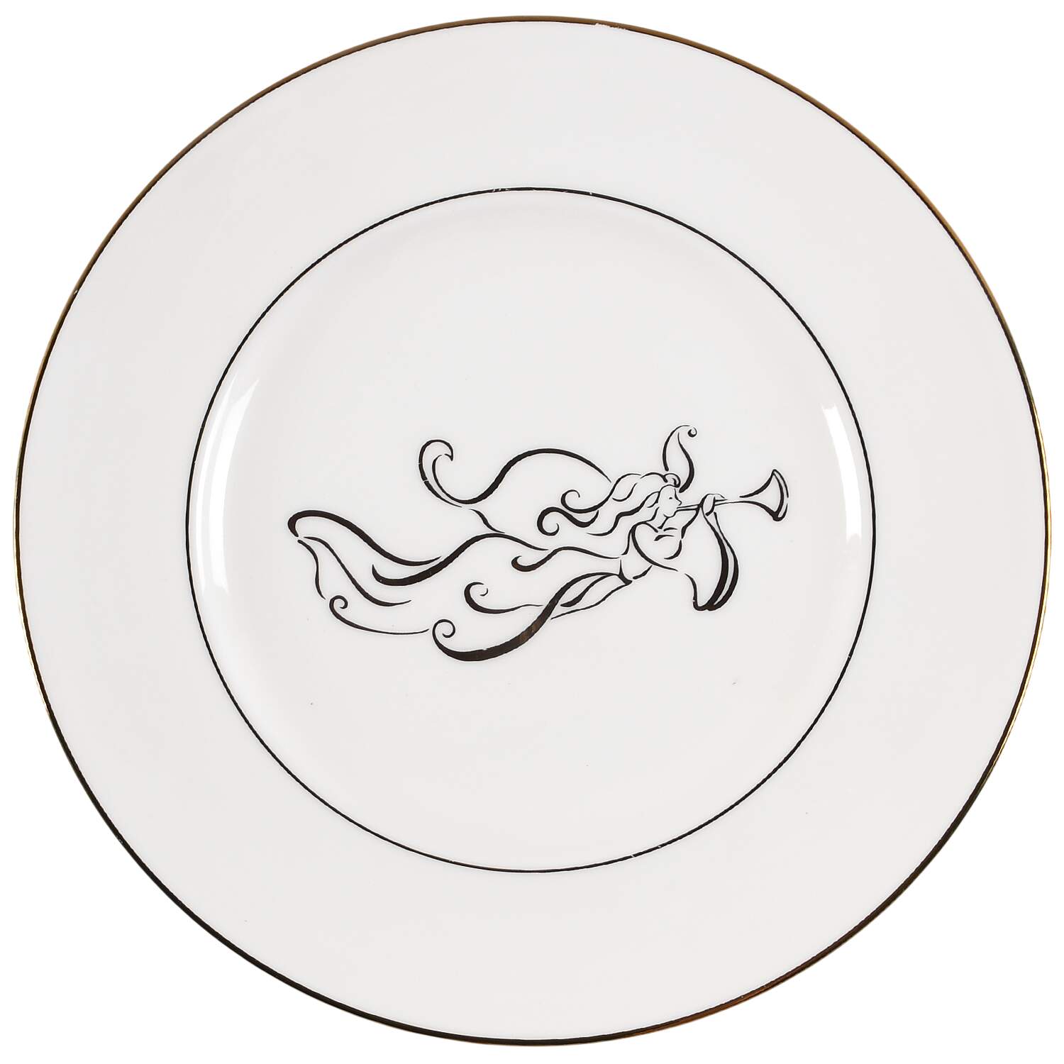 Continental Dining Gold Accent Luncheon Plate by Lenox-1