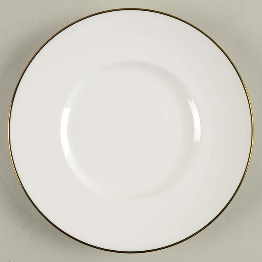 Continental Dining Gold Salad/Dessert Plate by Lenox-1