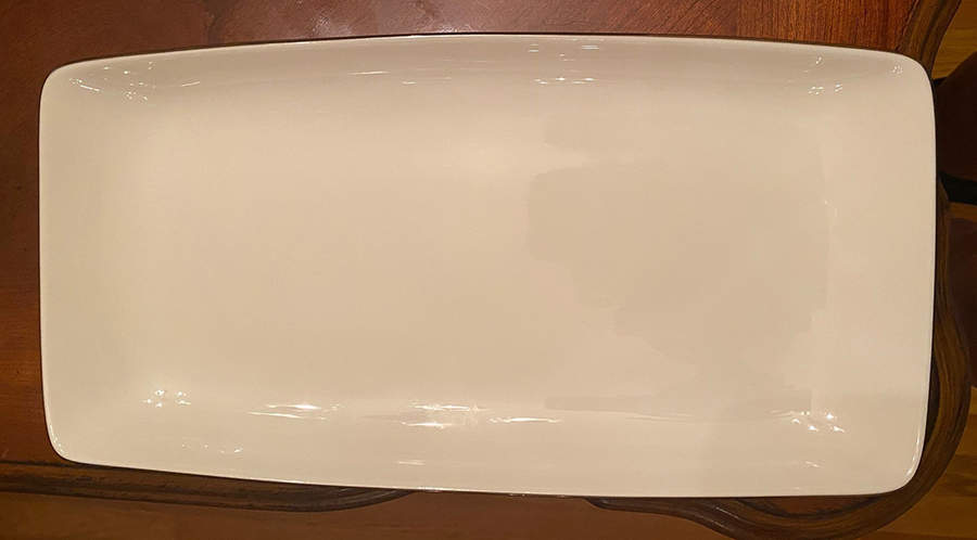 Continental Dining Platinum 13" Rectangular Tray by Lenox-1