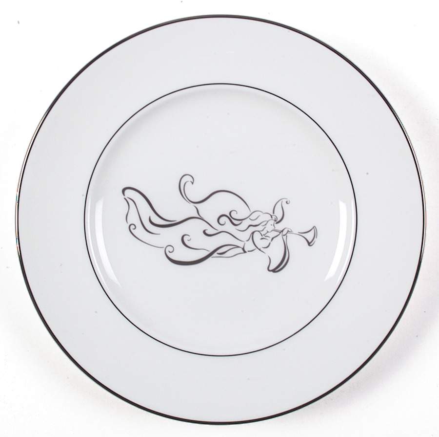 Continental Dining Platinum Holiday Luncheon Plate by Lenox-1