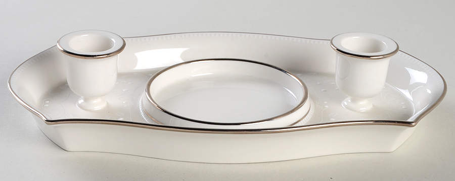 Opal Innocence Unity Candleholder (Holds 2) by Lenox-1