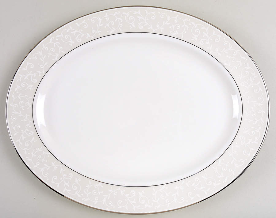 Opal Innocence 16" Oval Serving Platter by Lenox-1