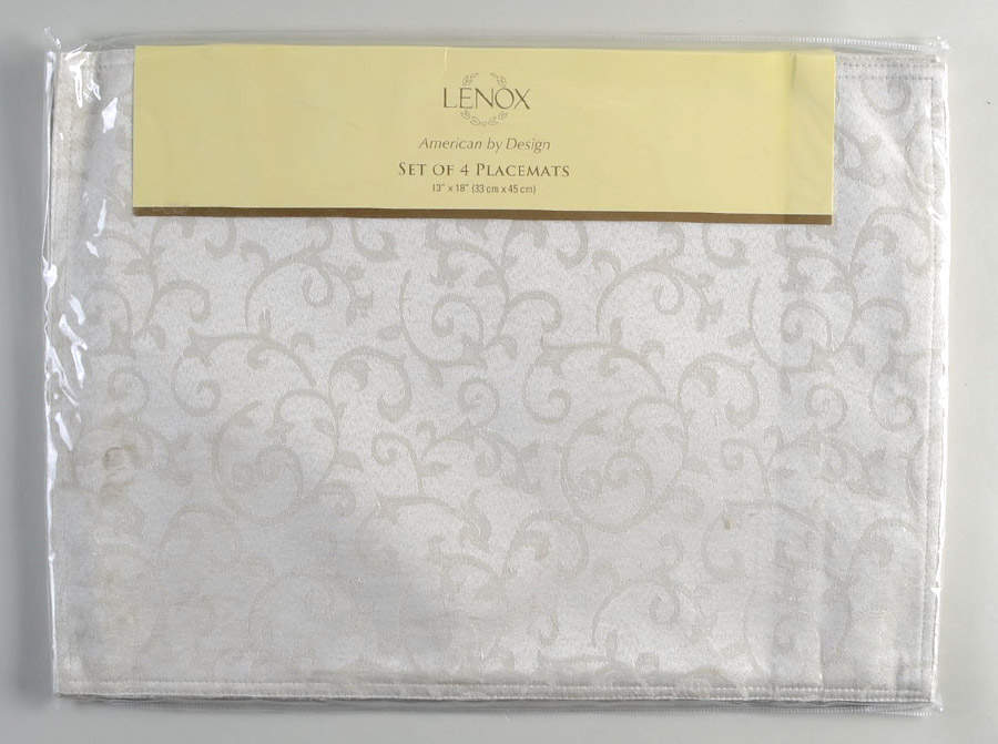 Opal Innocence Cloth Placemat - Set of 4 by Lenox-1