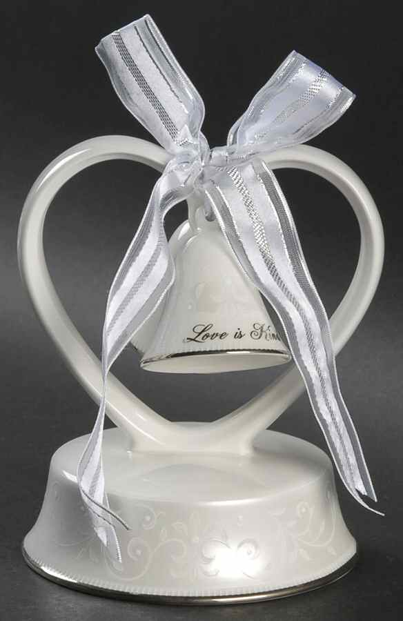 Opal Innocence Cake Topper-Love Is Patient by Lenox-1