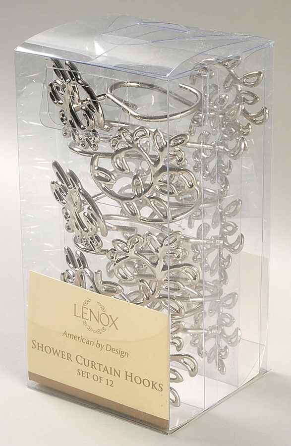 Opal Innocence (Set of 12) Shower Curtain Hooks by Lenox-1