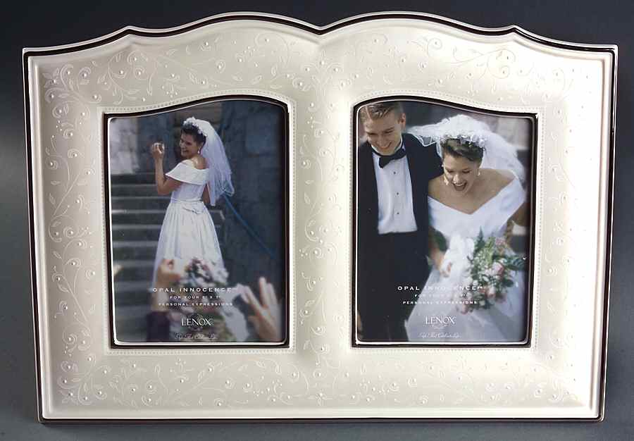Opal Innocence Double Frame-Holds 5" X 7" by Lenox-1