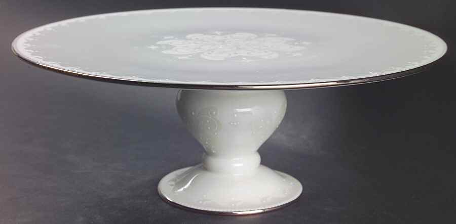 Opal Innocence 10" Diameter Pedestal Cake Stand by Lenox-1