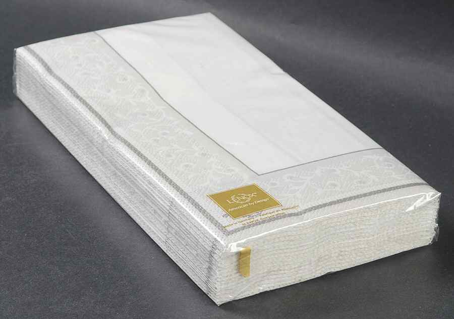 Opal Innocence Package of Paper Guest Towel Napkins by Lenox-1