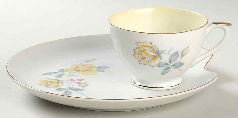 NE21622 Snack Plate & Cup Set by Lefton-1