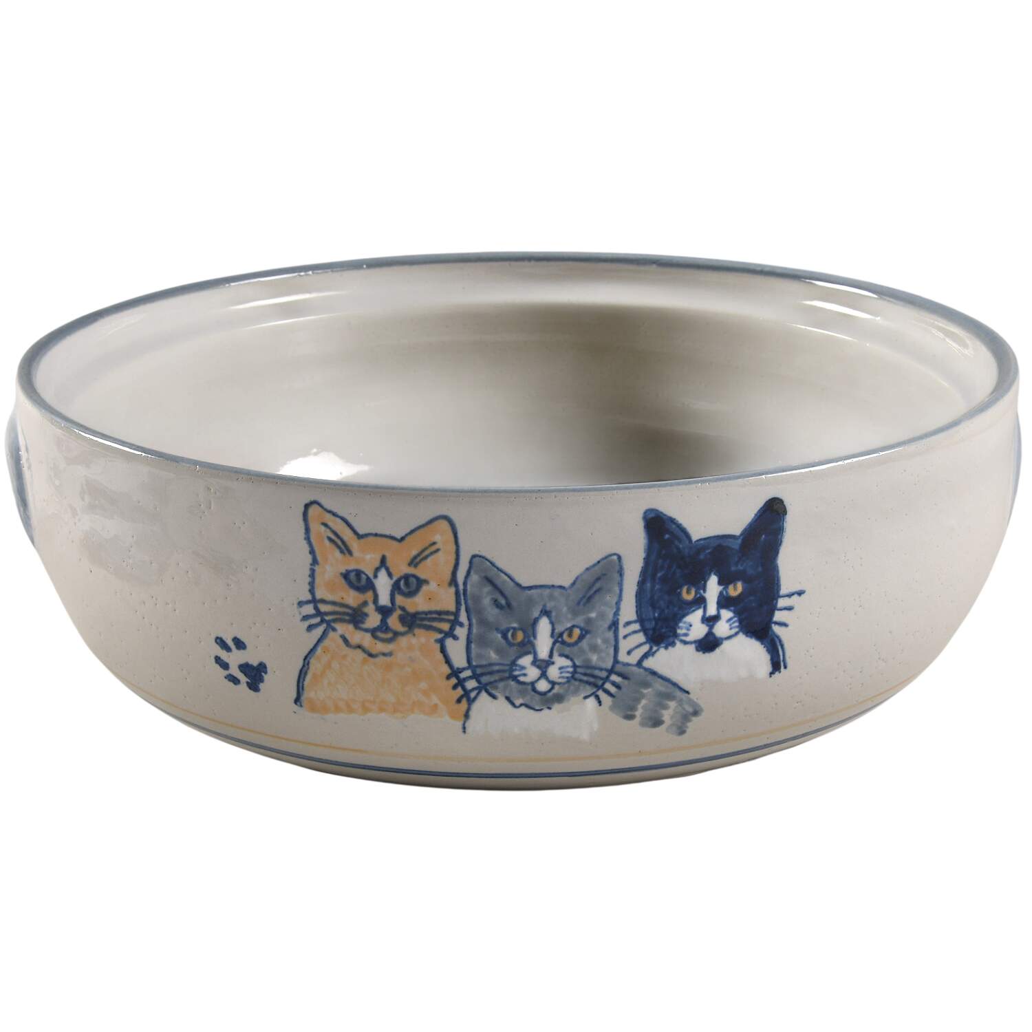 Classy Cats 3 Quart Round Casserole No Lid by Louisville-1