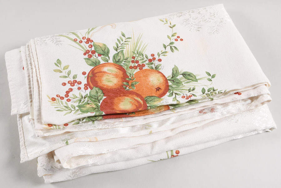 Williamsburg Boxwood & Pine Tablecloth-Rectangular 52 X 66 by Lenox-1