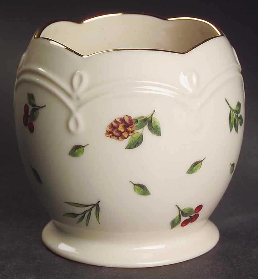 Williamsburg Boxwood & Pine Votive Candleholder by Lenox-1