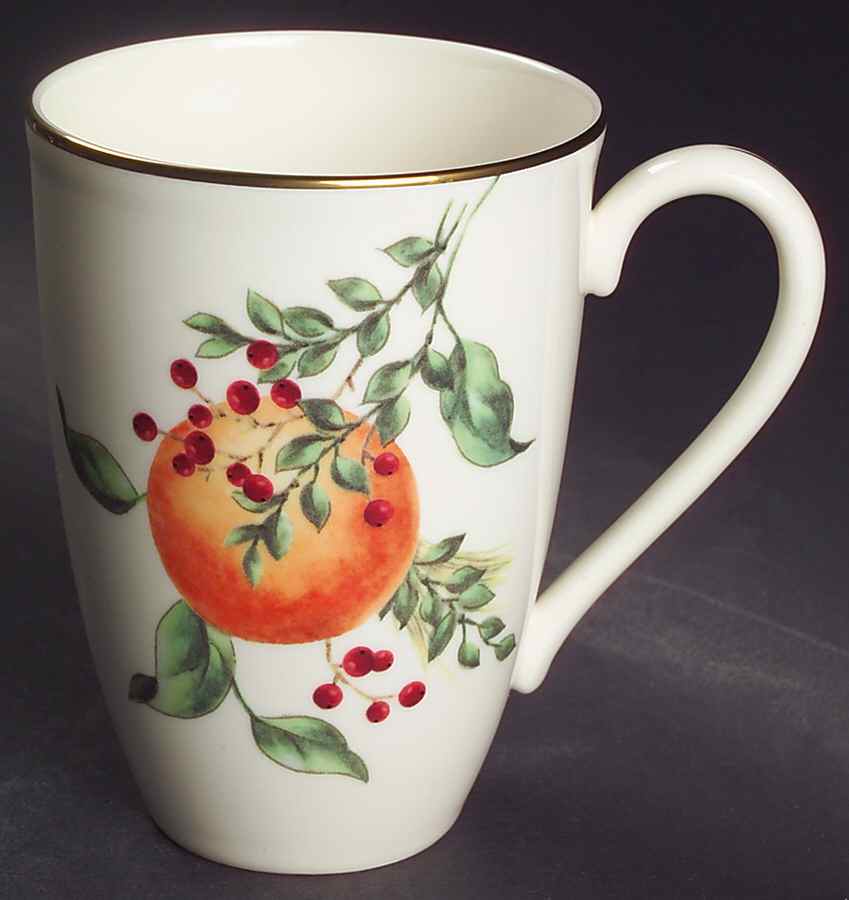 Williamsburg Boxwood & Pine Mug by Lenox-1