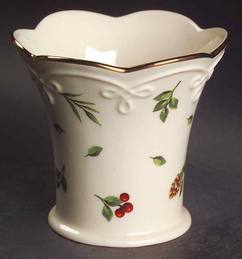 Williamsburg Boxwood & Pine Votive Candleholder by Lenox-1