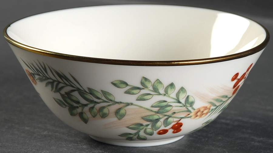 Williamsburg Boxwood & Pine 4" Tier Bowl for Tier Bowl Set by Lenox-1