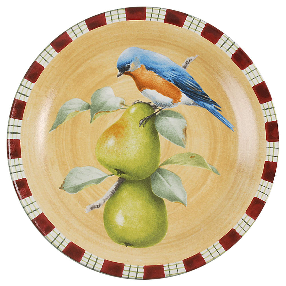 Winter Greetings Tartan Salad Plate by Lenox-1