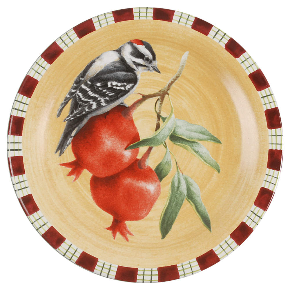 Winter Greetings Tartan Salad Plate by Lenox-1