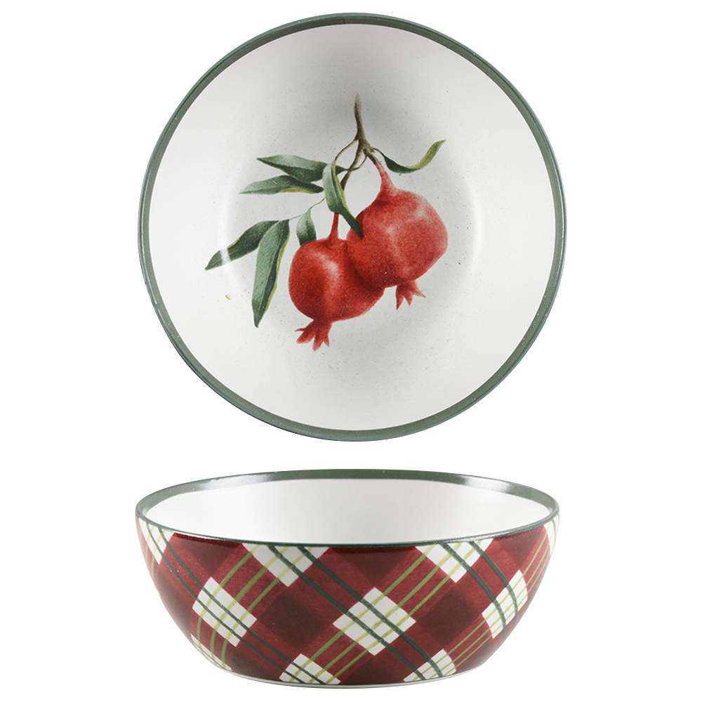 Winter Greetings Tartan 6" All Purpose Bowl by Lenox-1