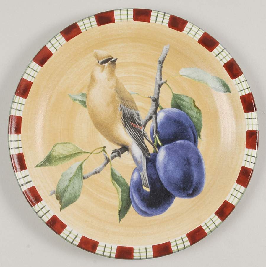 Winter Greetings Tartan Salad Plate by Lenox-1