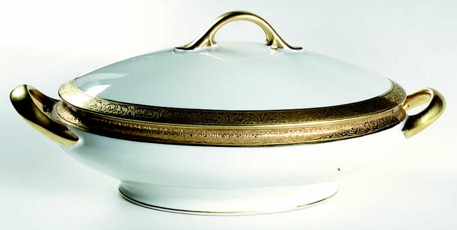 LSS90 Oval Covered Vegetable by Lazarus Straus & Sons-1