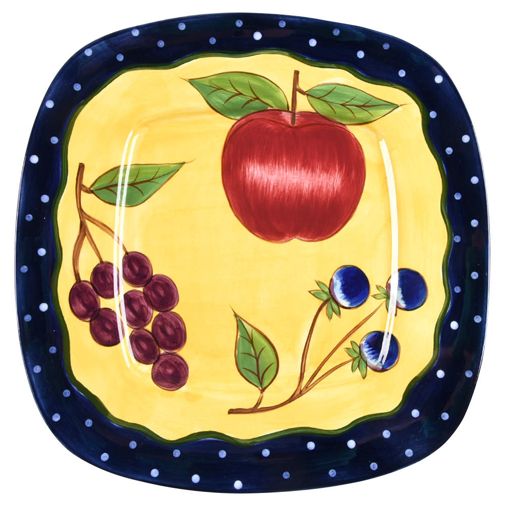 LGA2 Square Dinner Plate by Laurie Gates-1