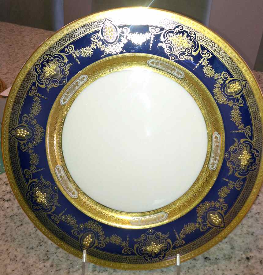 S65B Cobalt Dinner Plate by Lenox-1