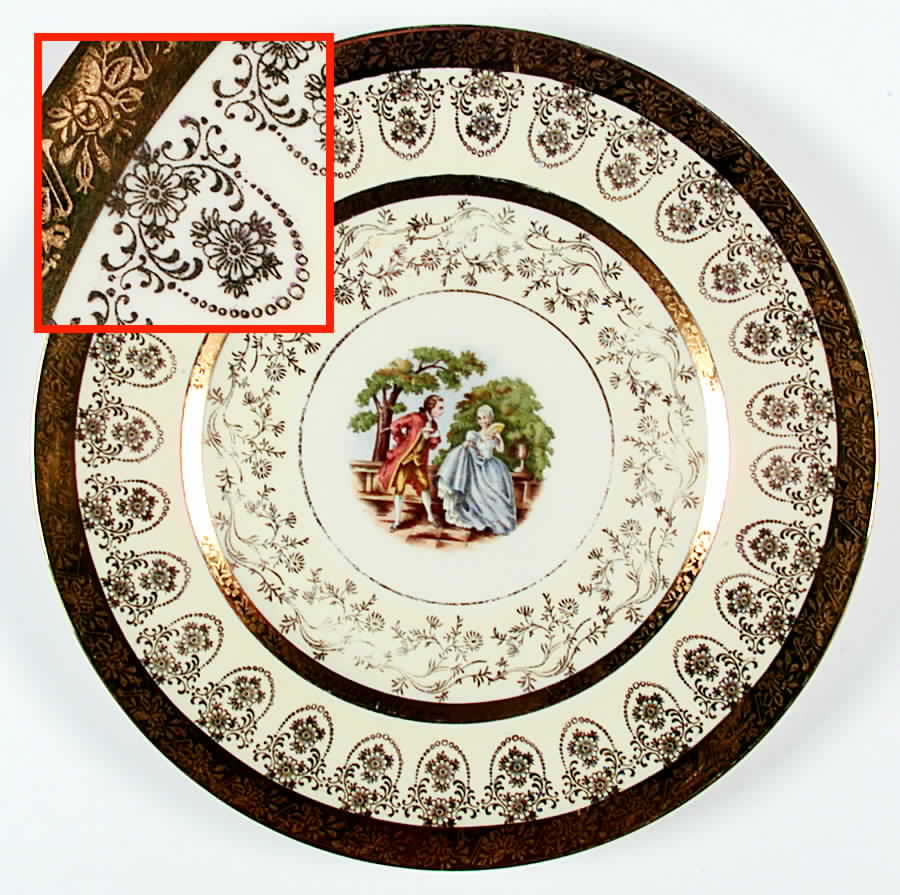 LP17 Dinner Plate by La Petite China-1
