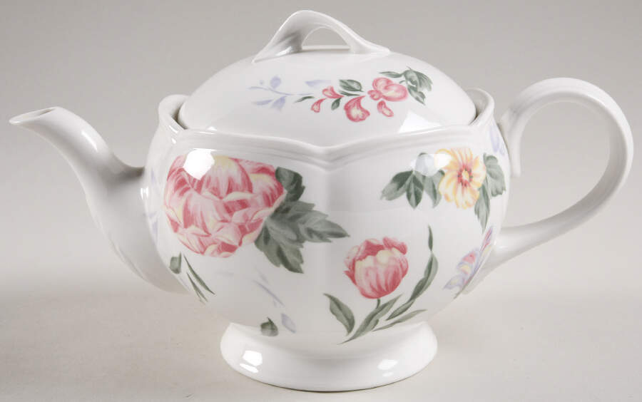 Peony Garden Teapot & Lid by Lenox-1