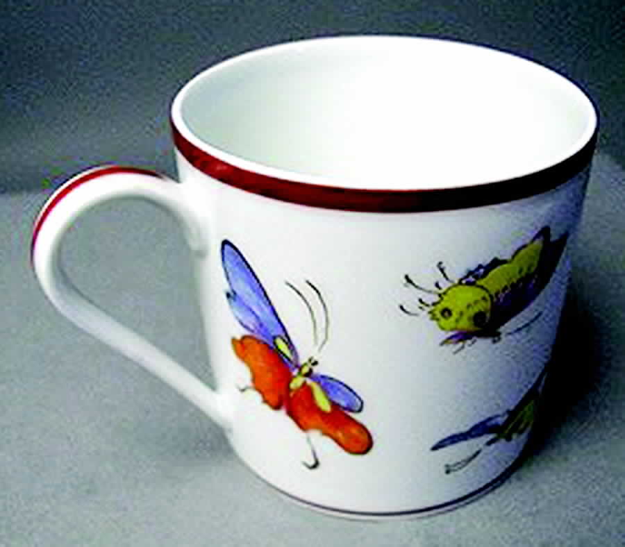 LEL14 Flat Cup by LEC-Leclair Limoges-1