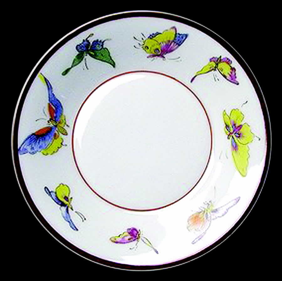 LEL14 Saucer by LEC-Leclair Limoges-1