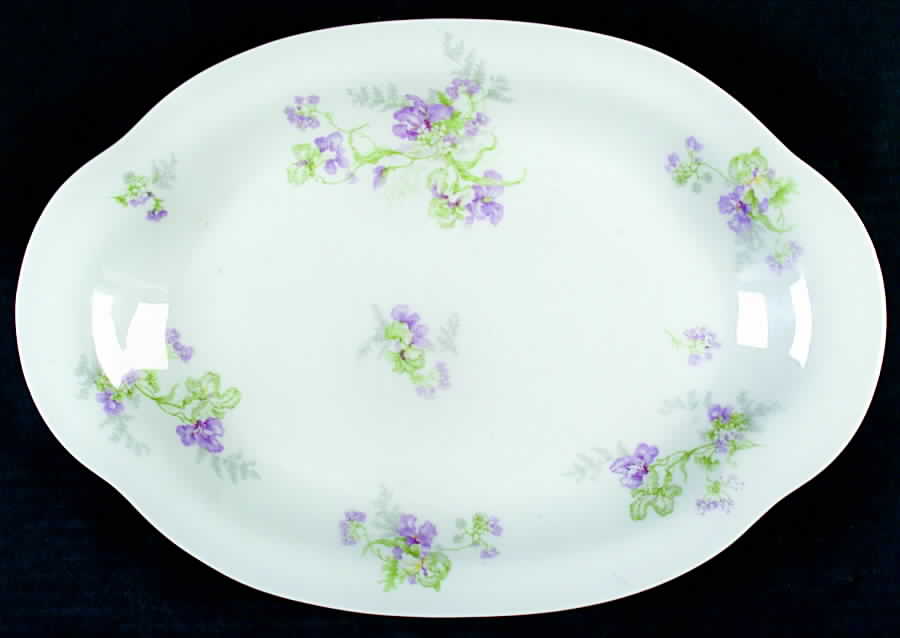 LNT161 14" Oval Serving Platter by Lanternier-1