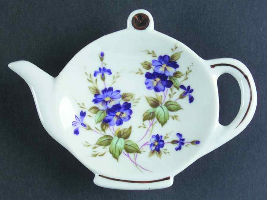 Violette Tea Bag Holder by Lefton-1