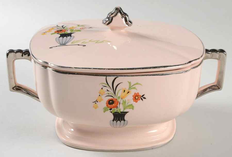 Ideal Square Covered Vegetable by Limoges-American-1