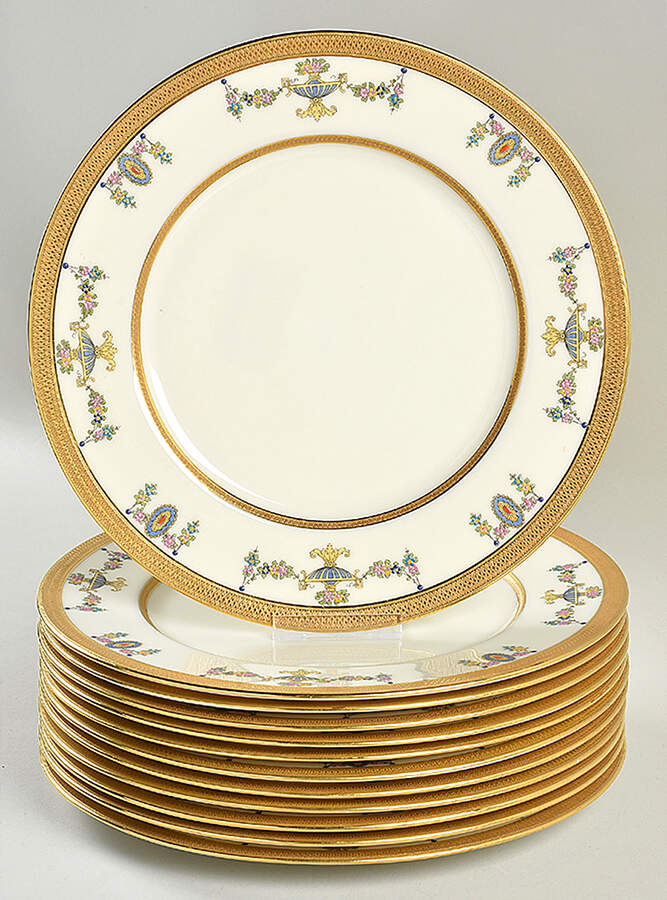 T19 (Smooth) Service Plate (Charger) - Set of 12 by Lenox-1