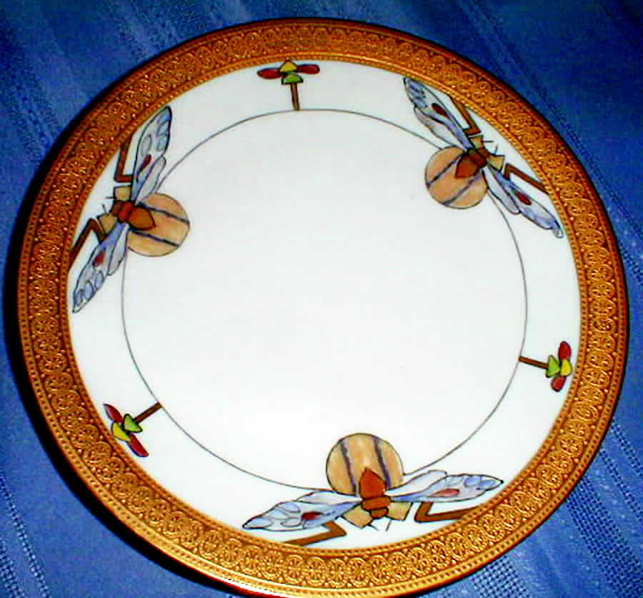 LIM147 Salad Plate by Limoges-French-1