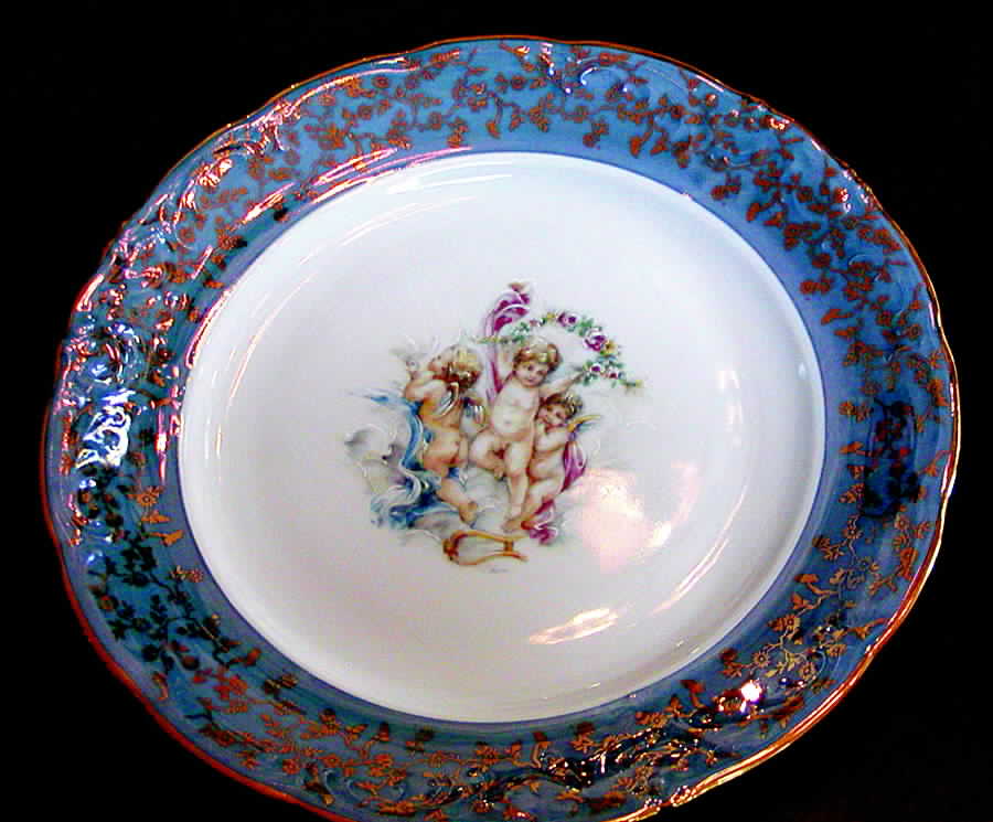 LIM148 Dinner Plate by Limoges-French-1