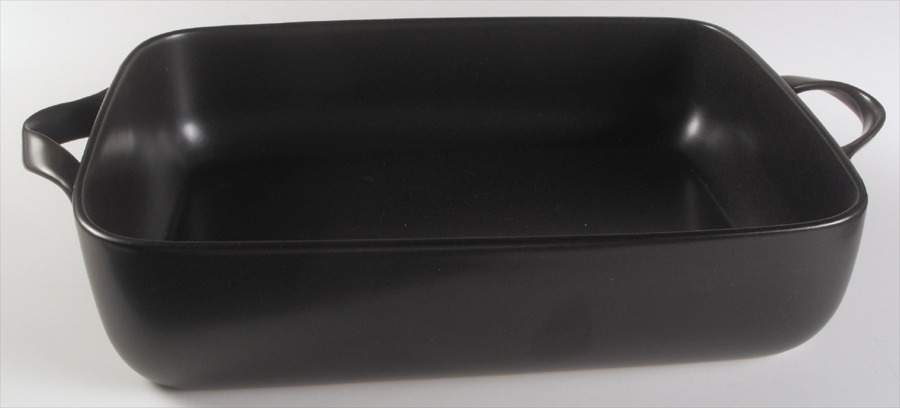 Ebony (Round, No Texture) 14" Rectangular Baker by Lindt-Stymeist-1