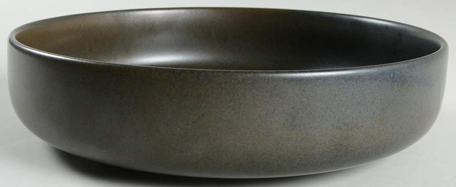 Ebony (Round, No Texture) 10" Round Vegetable Bowl by Lindt-Stymeist-1