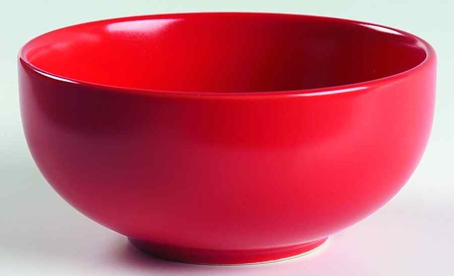 Rso Brights Red (Round) Dessert Bowl by Lindt-Stymeist-1