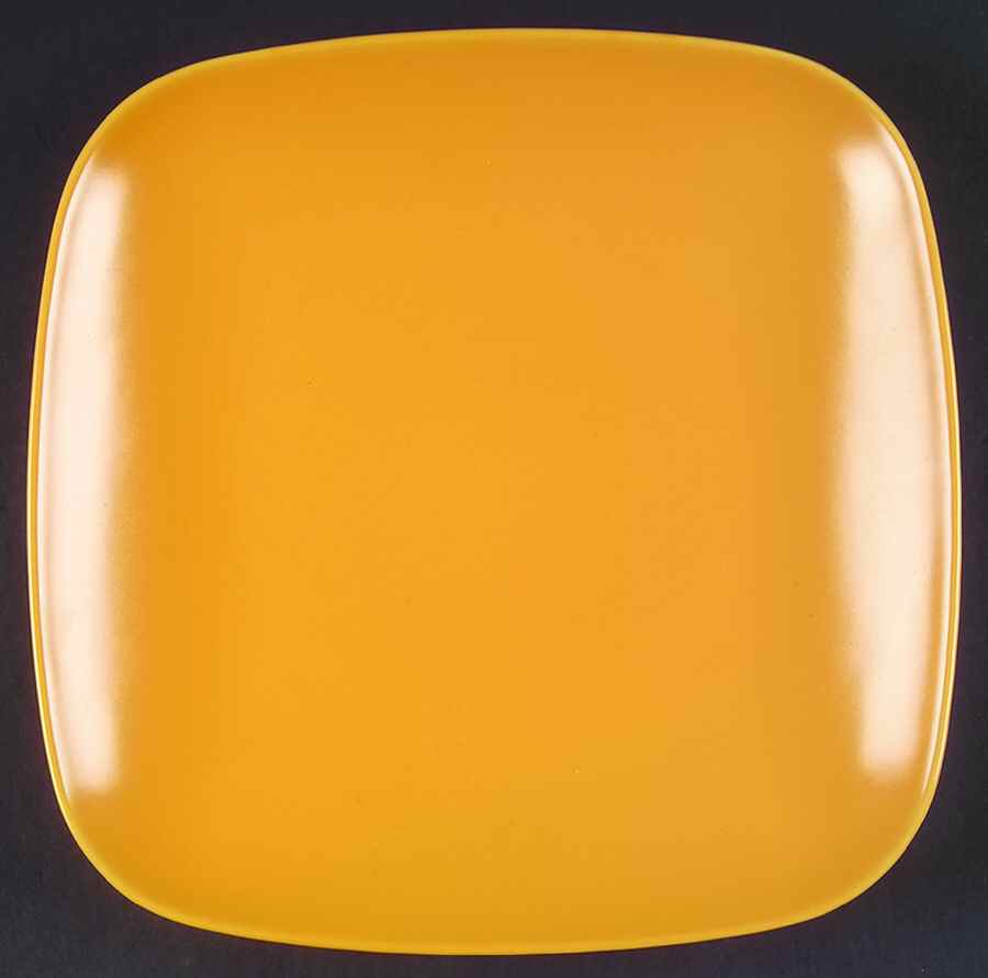 Rso Brights Yellow (Square) Dinner Plate by Lindt-Stymeist-1