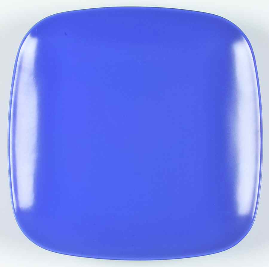 Rso Brights Blue (Square) Dinner Plate by Lindt-Stymeist-1