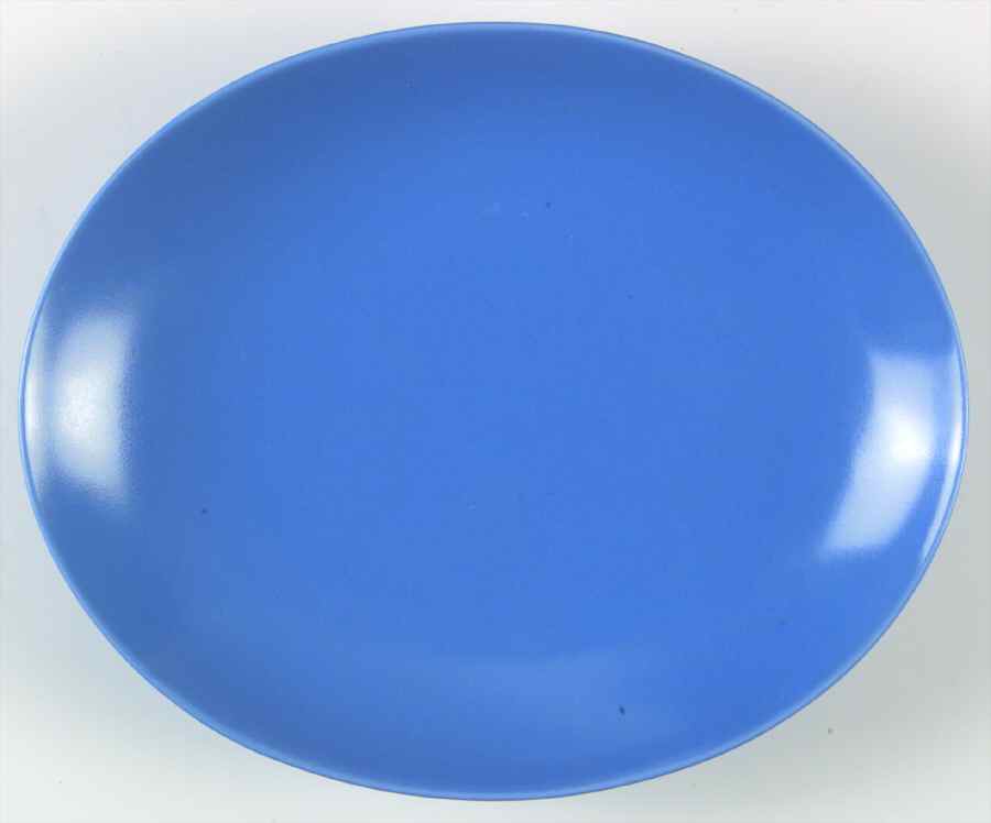Rso Brights Blue (Oval) Bread & Butter Plate by Lindt-Stymeist-1
