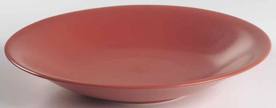 Rso Brights Accessories Red 12" Deep Round Platter by Lindt-Stymeist-1