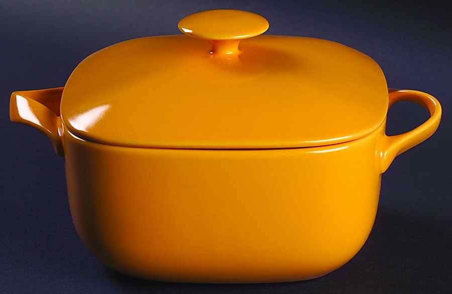 Rso Brights Accessories Yellow Individual Casserole & Lid by Lindt-Stymeist-1