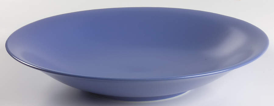 Rso Brights Accessories Blue 12" Deep Round Platter by Lindt-Stymeist-1