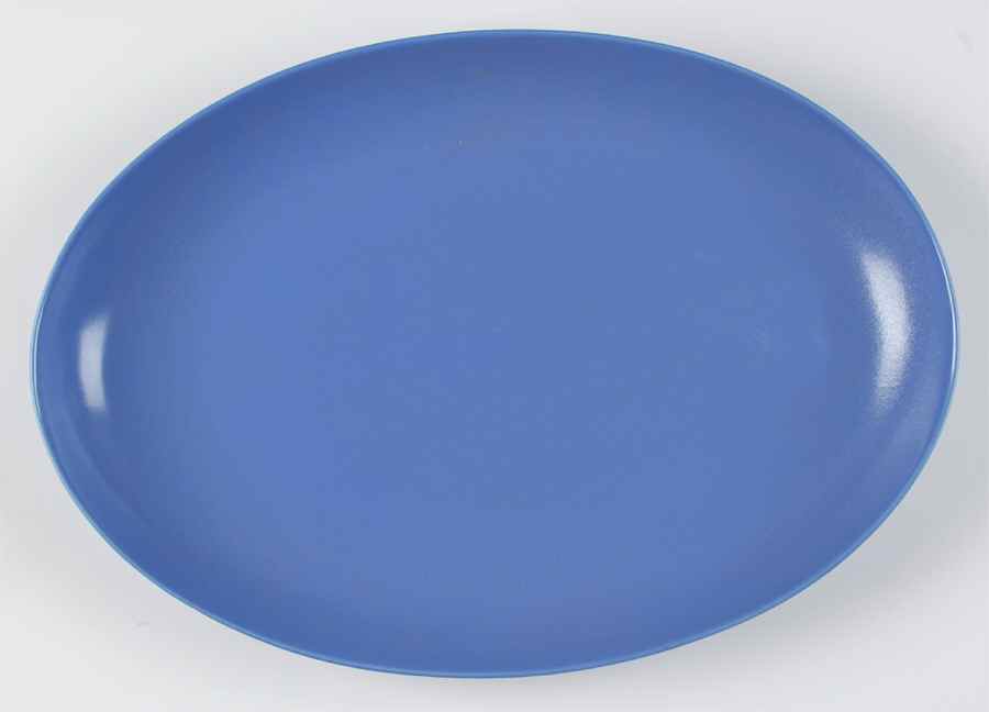 Rso Brights Accessories Blue 16" Oval Serving Platter by Lindt-Stymeist-1