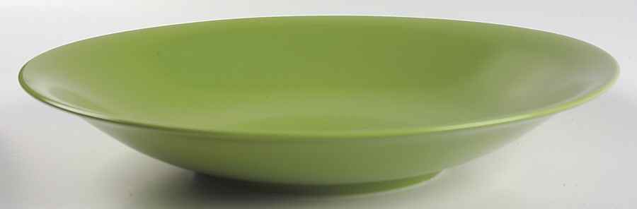Rso Brights Accessories Green 12" Deep Round Platter by Lindt-Stymeist-1
