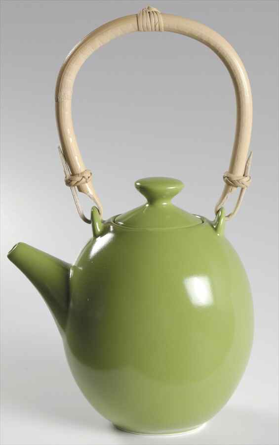 Rso Brights Accessories Green Teapot & Lid by Lindt-Stymeist-1
