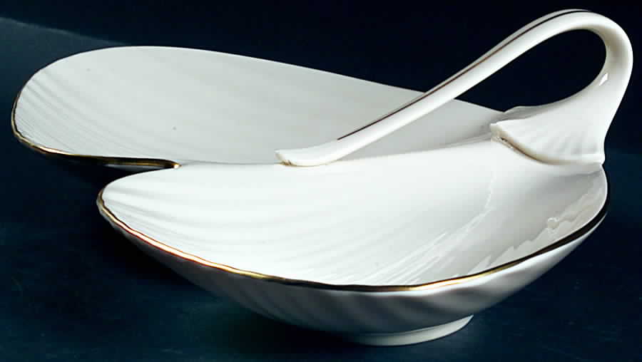 Butterfly Collection (Handled) Handled Divided Server by Lenox-1