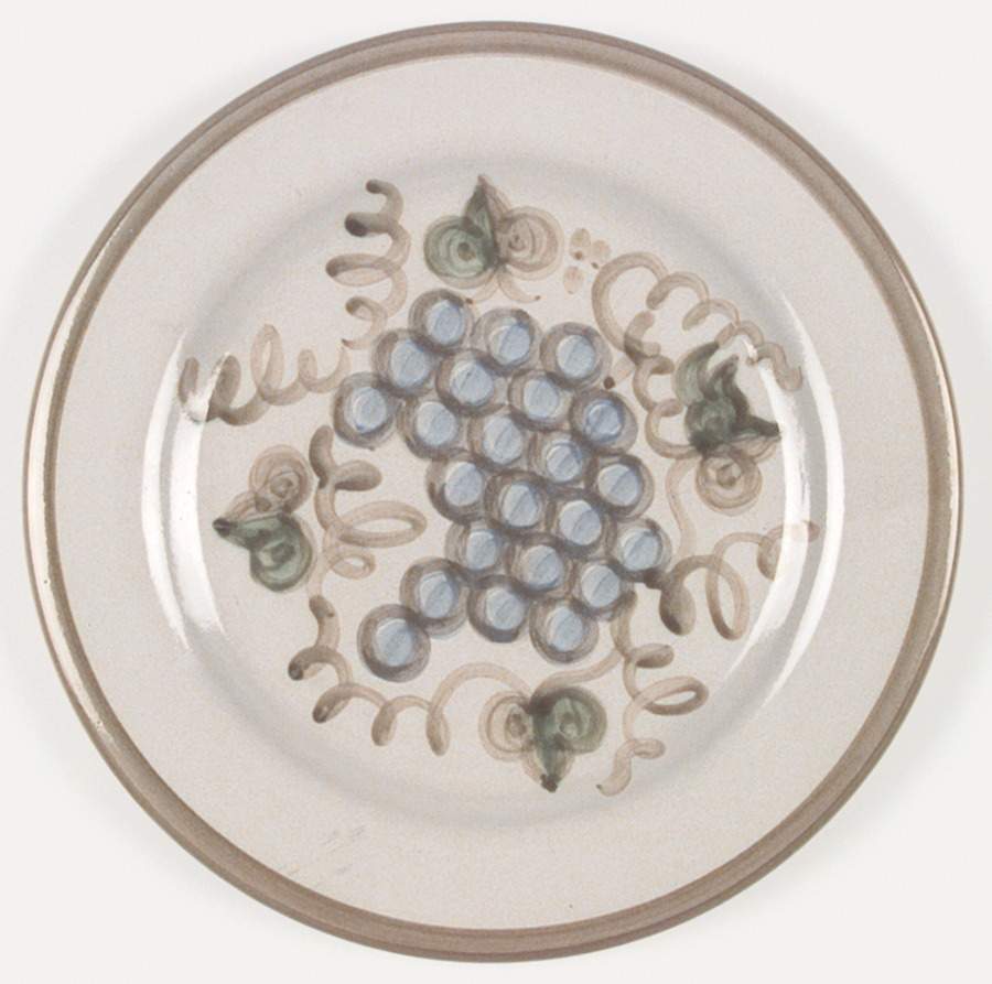 Vintage (Green Band) Dinner Plate by Louisville-1